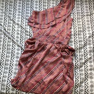 Costa Blanca One Shoulder Dress